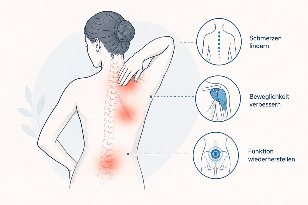 Physiotherapie bei Rücken- und Wirbelsäulenbeschwerden in Delmenhorst